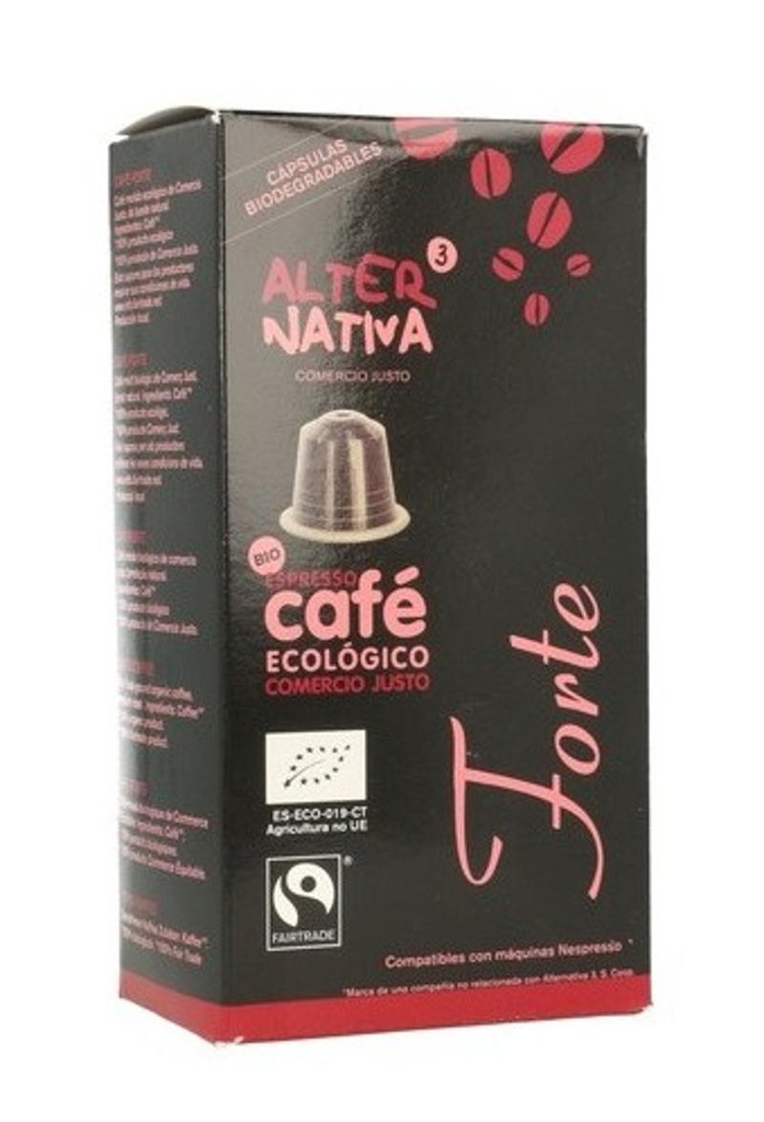 CAPSULES CAFE FORTE BIO 10u 5gr
