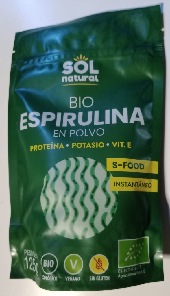 ESPIRULINA EN POLS BIO 125gr