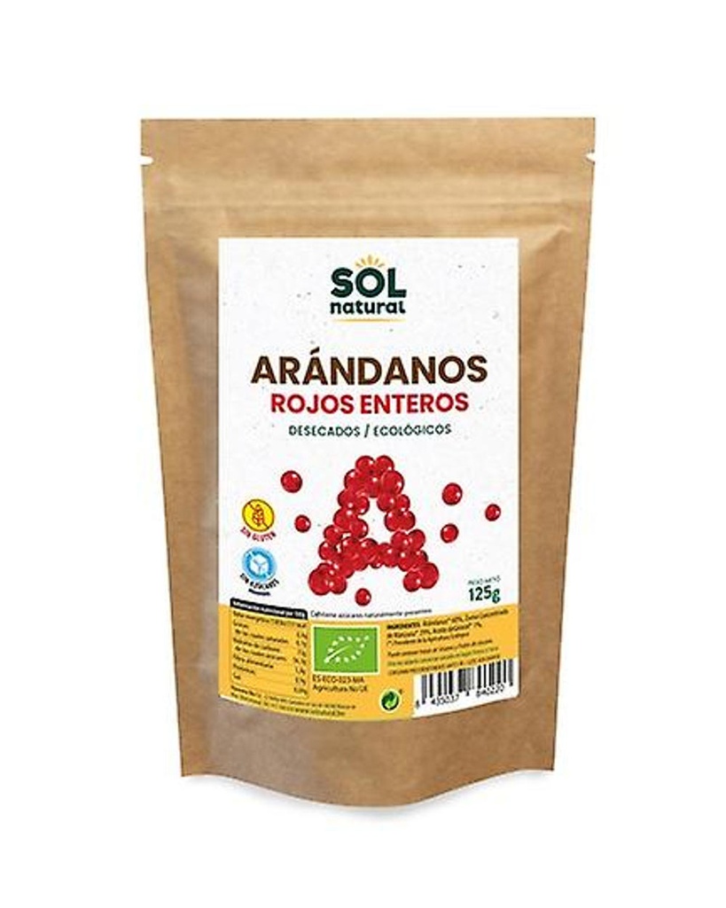 NABIUS VERMELLS DE CANADA S/SUCRE SOLNATURAL