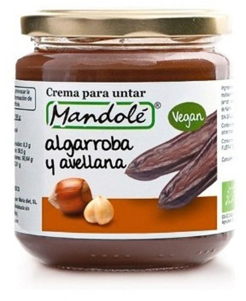 CREMA GARROFA AVELLANA 375G MANDOLE