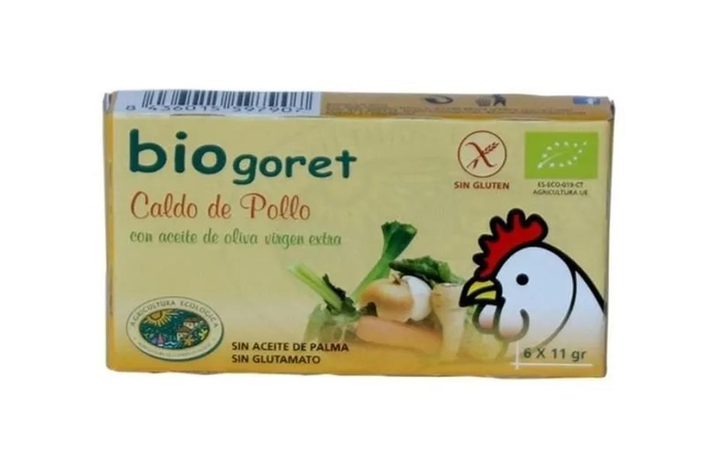 CUBS DE BROU DE POLLASTRE 6x11gr BIOGORET