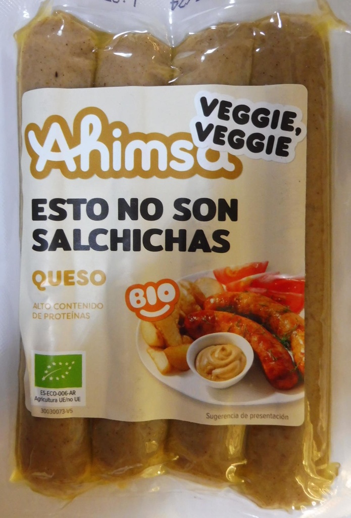 SALTXITXA VEGETAL FORMATGE 230GR AHIMSA