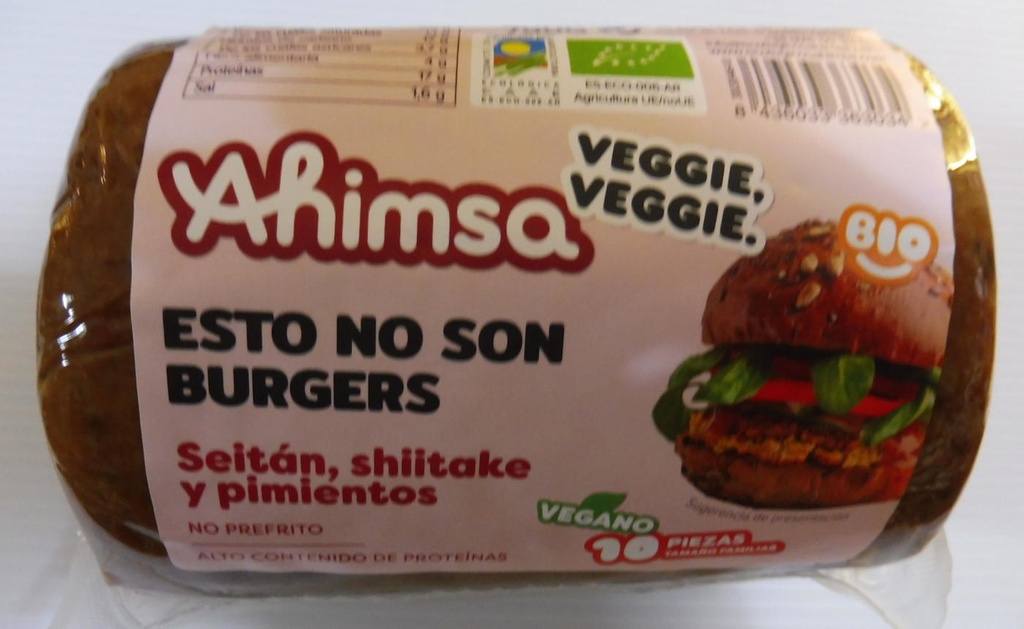 HAMB BOLETS I PEBROTS 750GR AHIMSA