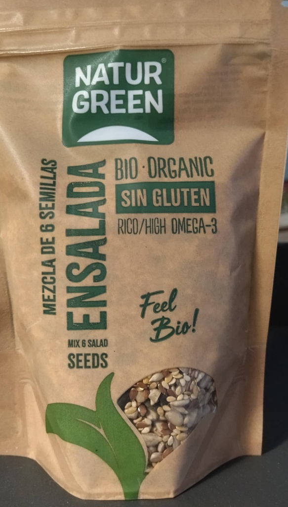 BARREJA 6 LLAVORS per AMANIDA 225GR NATURGREEN