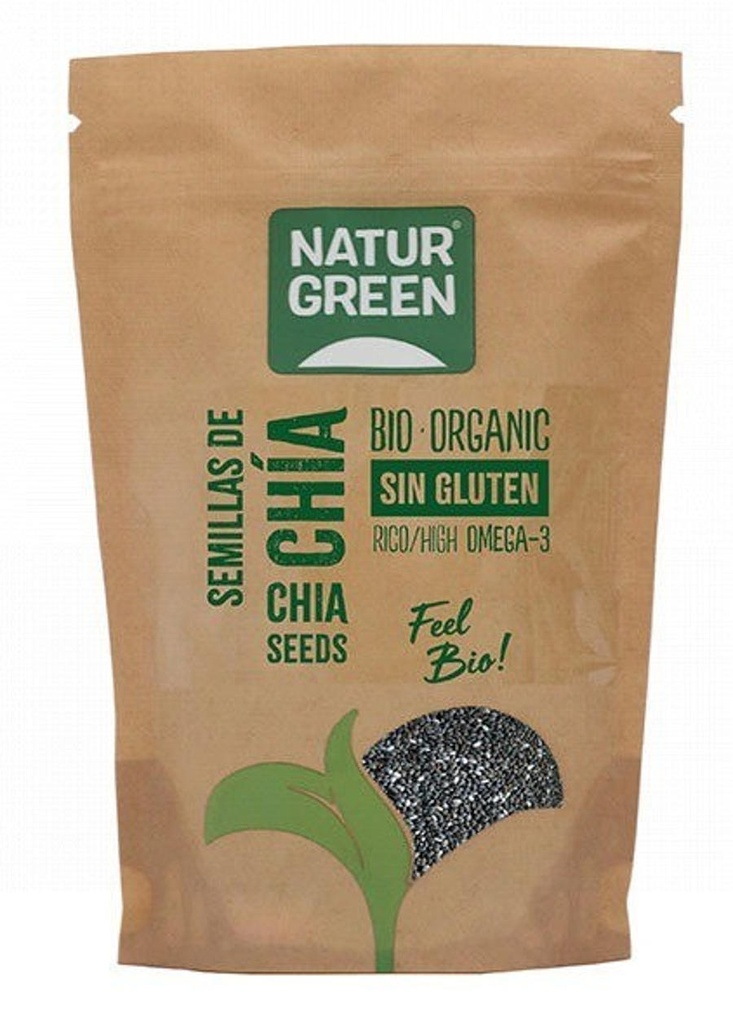LLAVORS DE XIA (CHIA) SENSE GLUTEN 250gr NATURGREEN