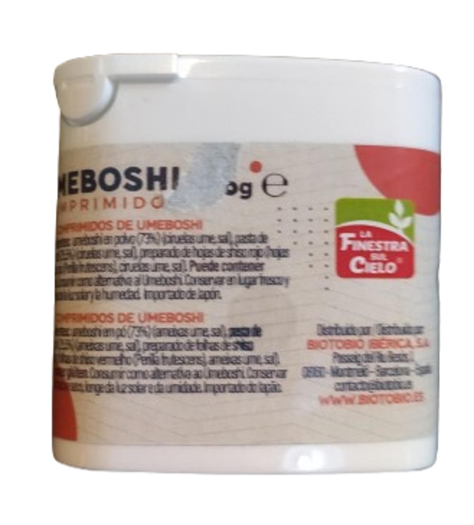 PASTILLES UME-SAN DE UMEBOSHI 16GR 