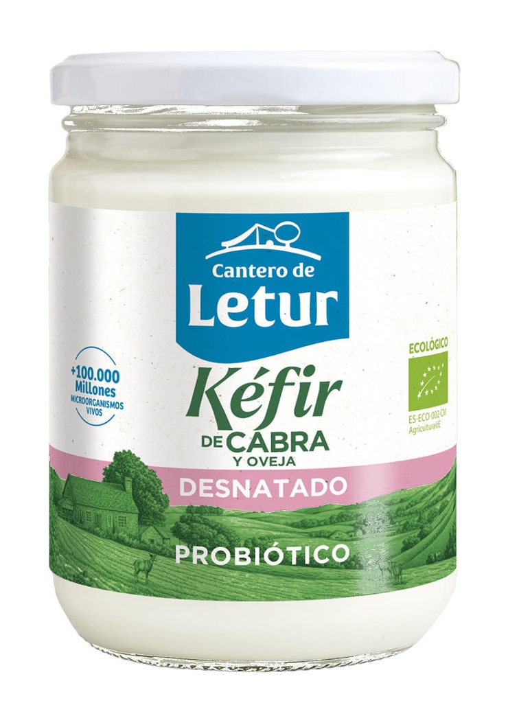 KEFIR DE CABRA DESCREMAT 420gr EL CANTERO