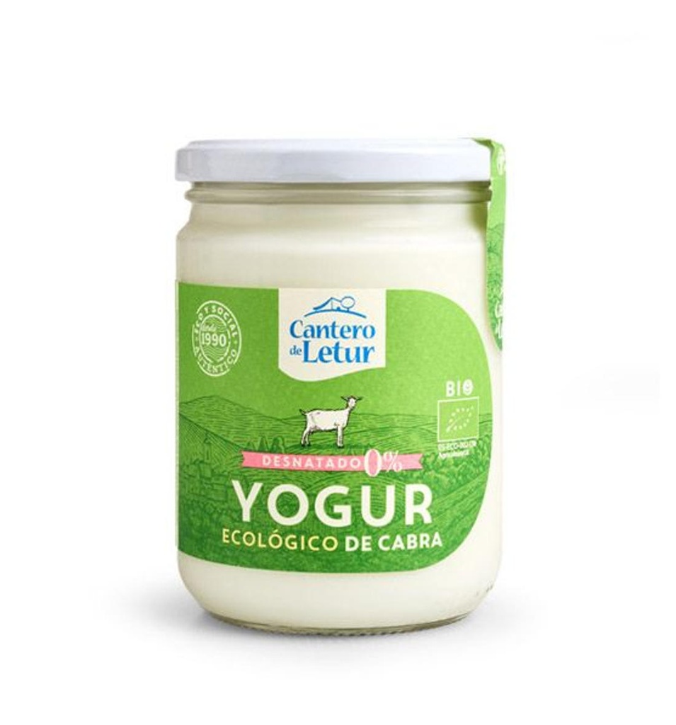 IOGURT DE CABRA DESNATAT 420gr EL CANTERO DE LETUR
