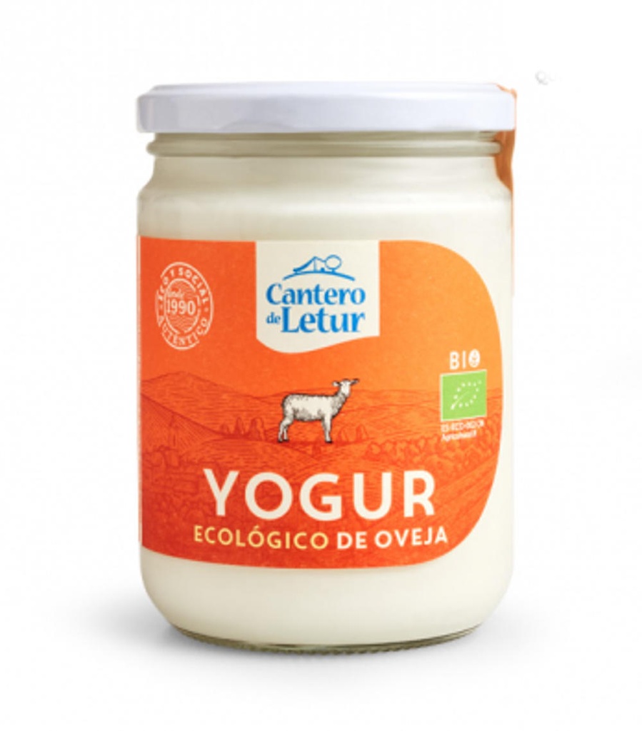 IOGURT OVELLA NATURAL 420GR CANTERO DE LETUR