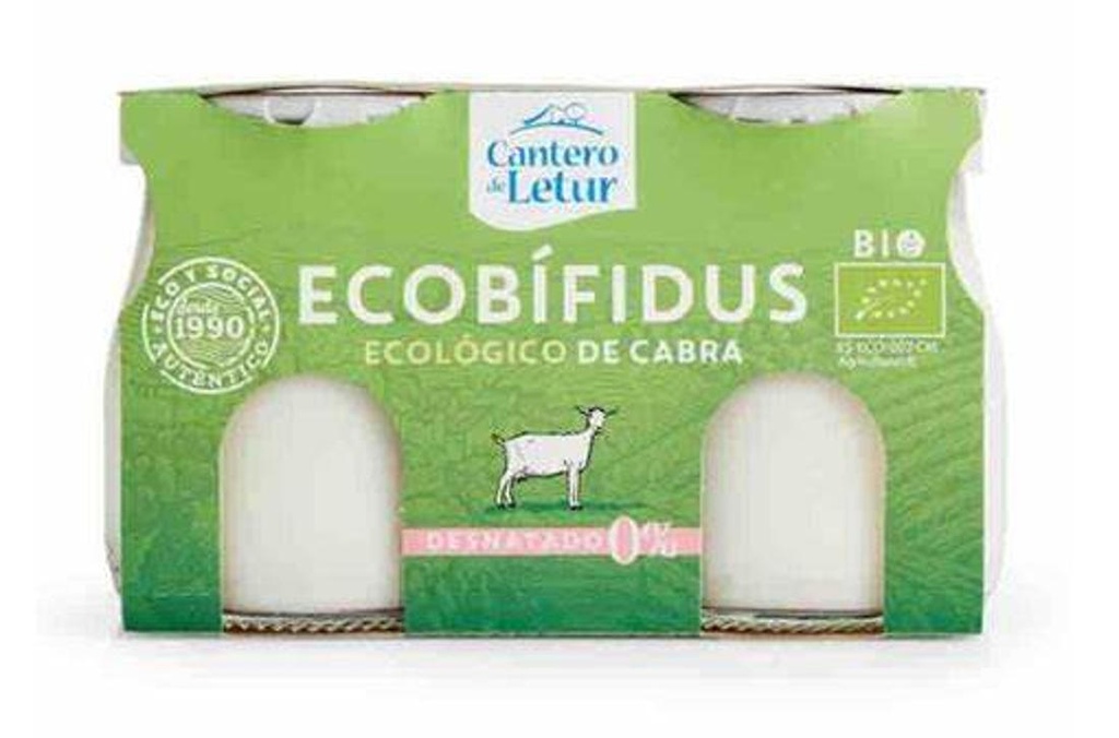 ECOBÍFIDUS DE CABRA DESNATAT 2x125g CANTERO DE LETUR