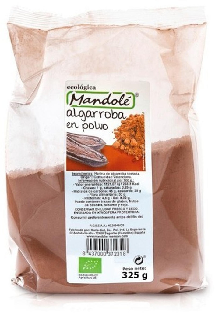 FARINA GARROFA 375G MANDOLE