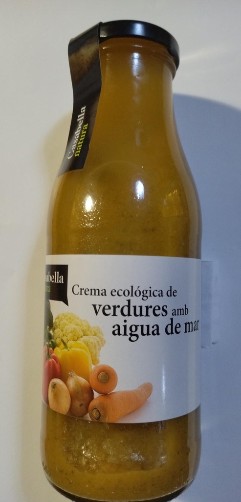 CREMA DE VERDURES AMB AIGUA DE MAR 500ML CASABELLA