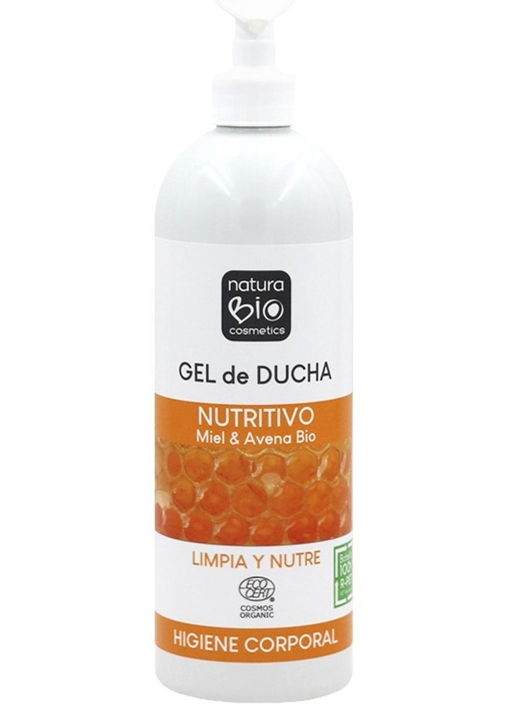GEL DE DUTXA NUTRITIU MEL I CIVADA 740ml NATURABIO