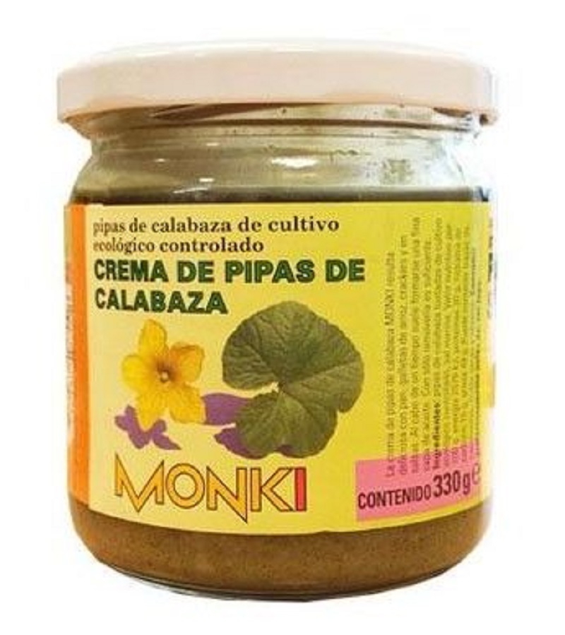 CREMA DE PIPES DE CARBASSA 330gr MONKI