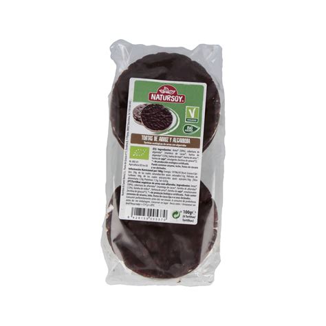 TORTITES ARROS AMB GARROFA 100G NATURSOY