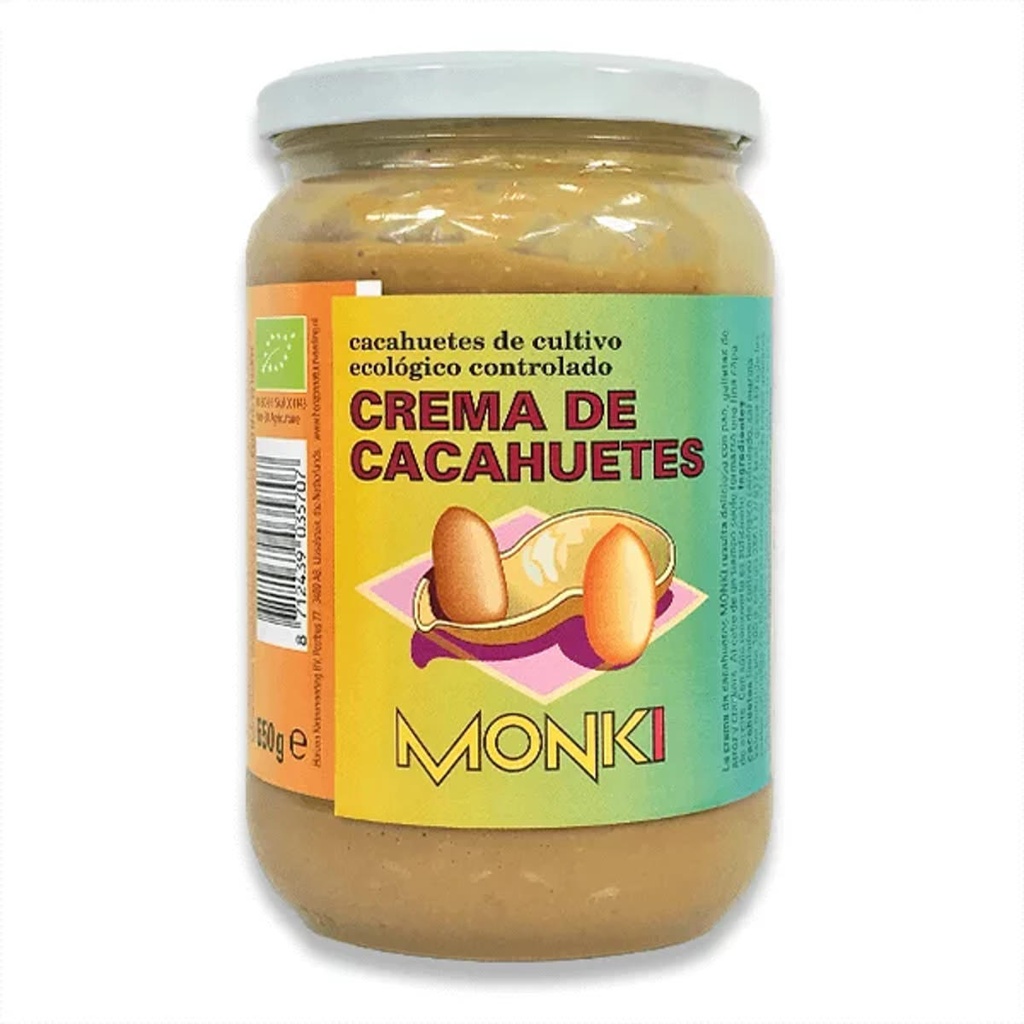CREMA CACAUET BIO 650gr MONKI