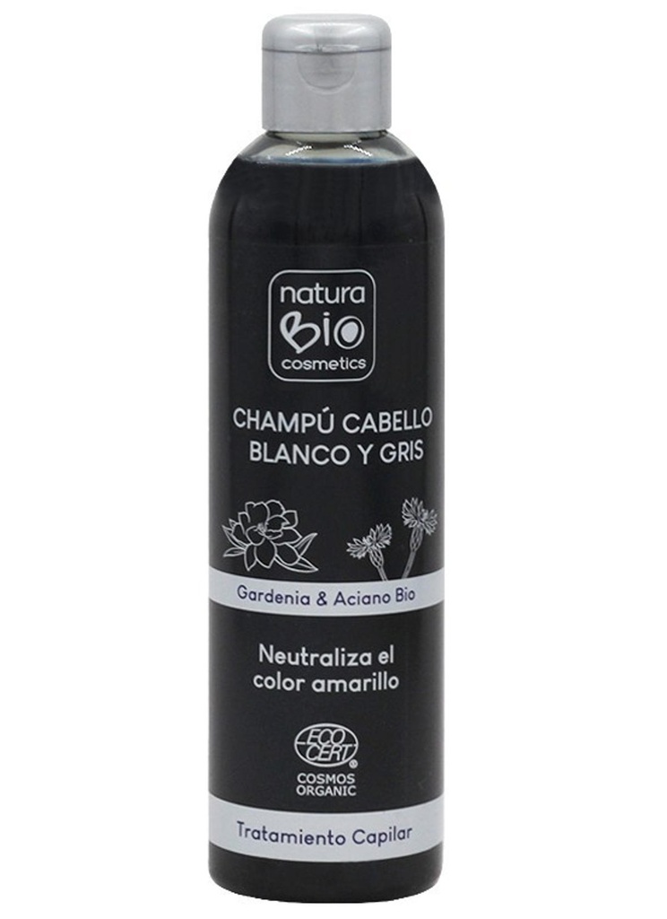 XAMPU CABELLS BLANCS I GRISOS 250m NATRABIO