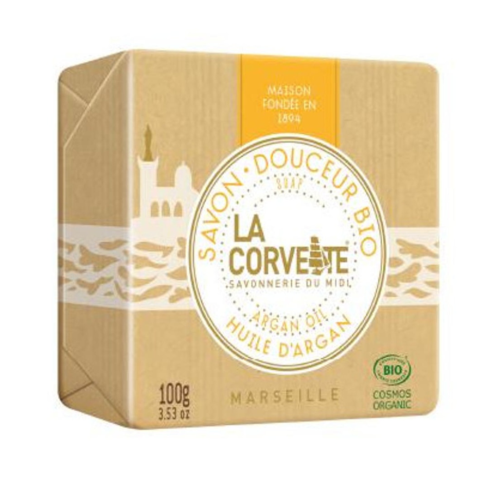 SABO PASTILLA BIO OLI ARGAN 100gr LA CORVETTE 