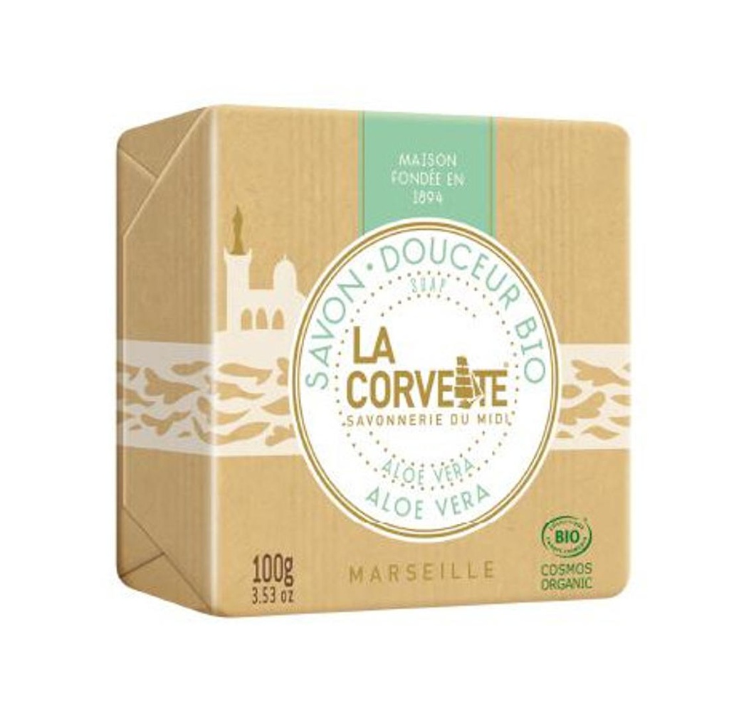 SABO PASTILLA BIO ALOE VERA 100gr LA CORVETTE