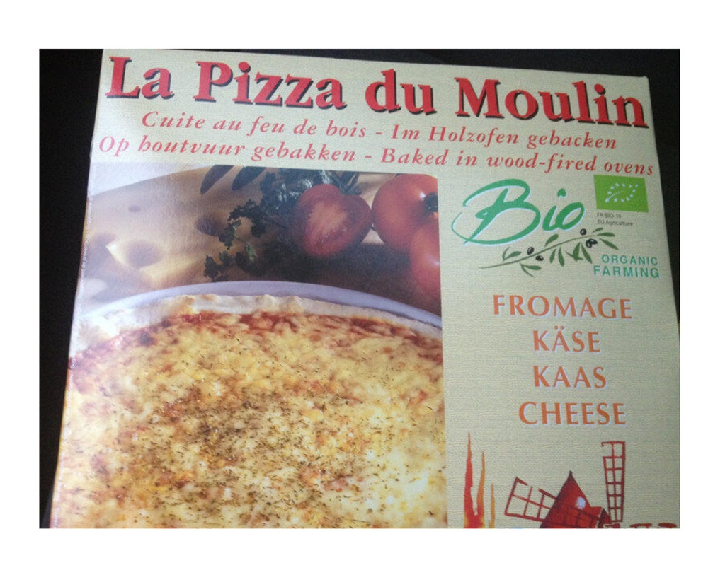 PIZZA FORMATGE MARGARITA 350gr MOULIN