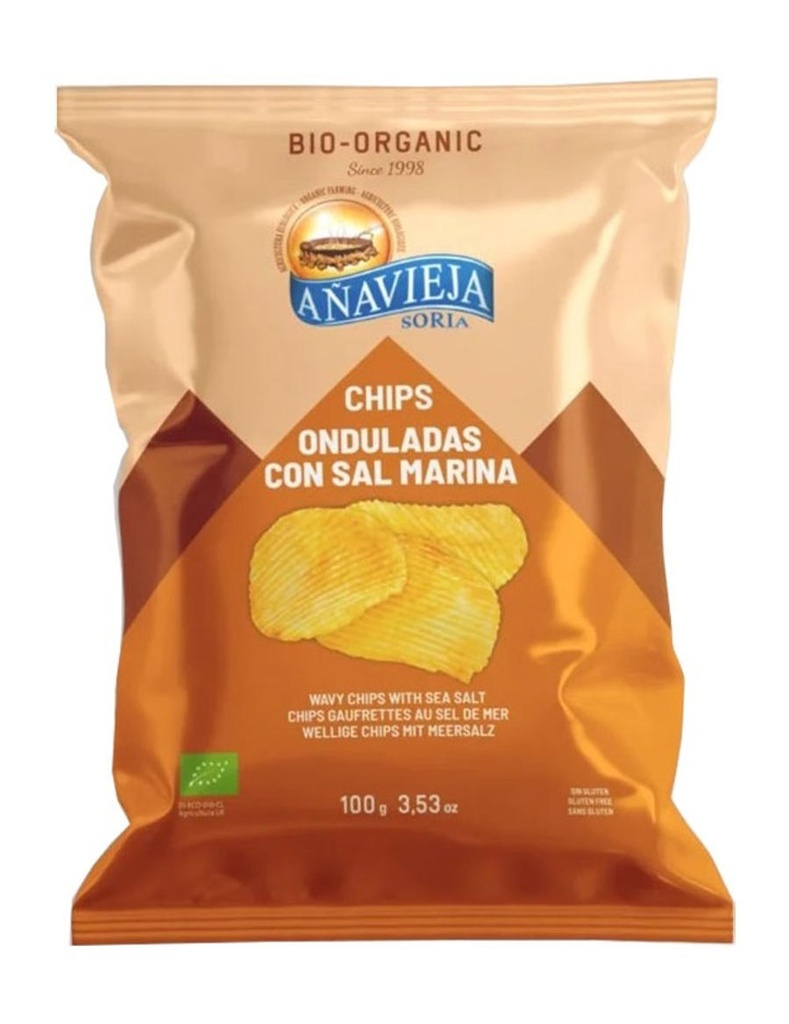 PATATES FREGIDES GIRASOL ONDULADES ECO 100gr AÑAVIEJA