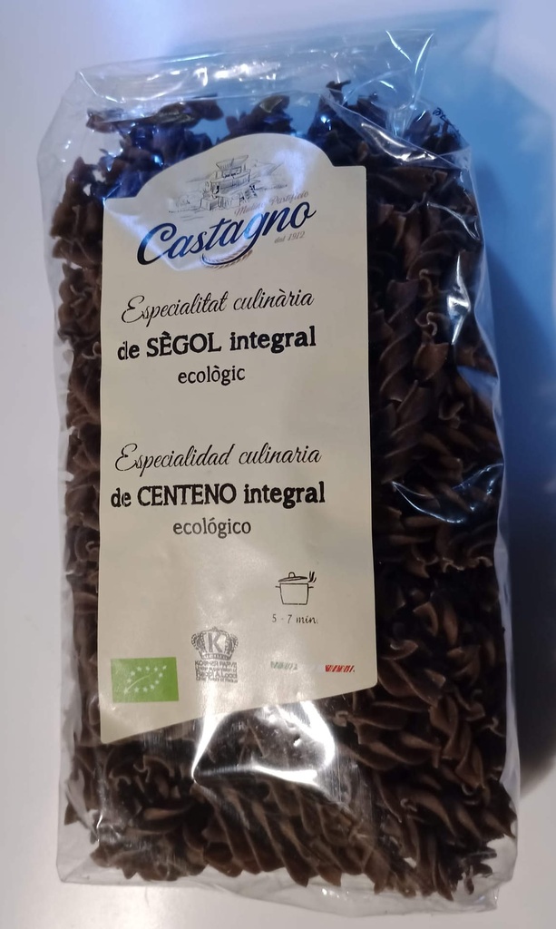 ESPIRALS SEGOL INTEGRAL ECO 500gr CASTAGNO