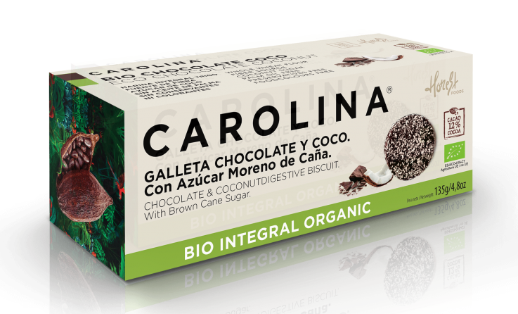 GALETA BIO INTEGRAL AMB XOCO I COCO CAROLINA