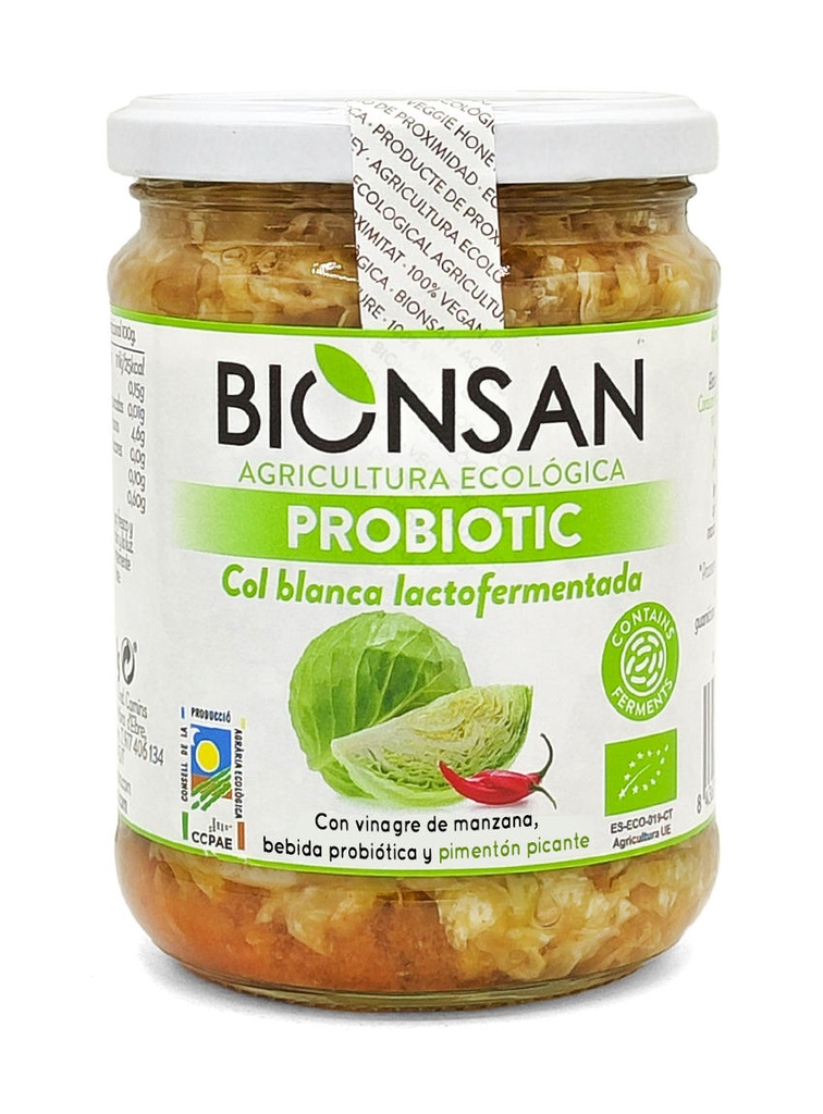 COL BLANCA LACTOFERMENTADA 420gr BIONSAN