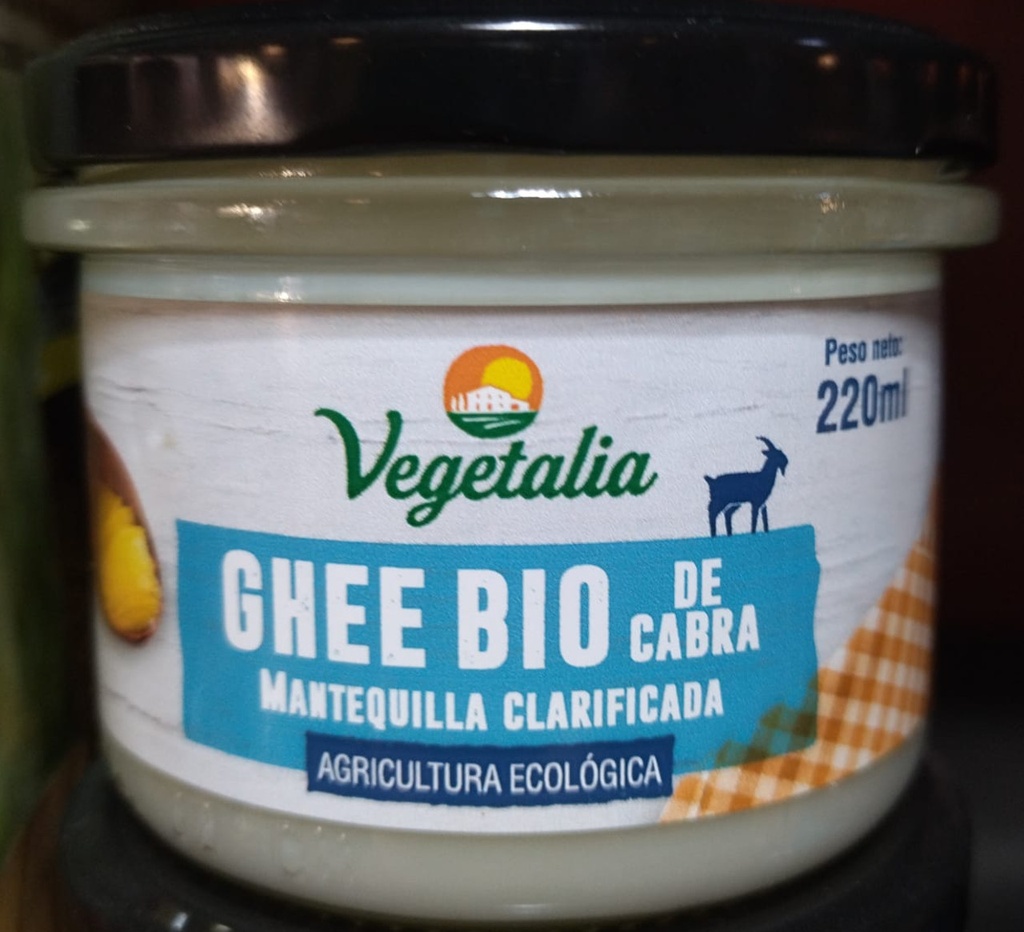 GHEE BIO CABRA 220ml VEGETALIA