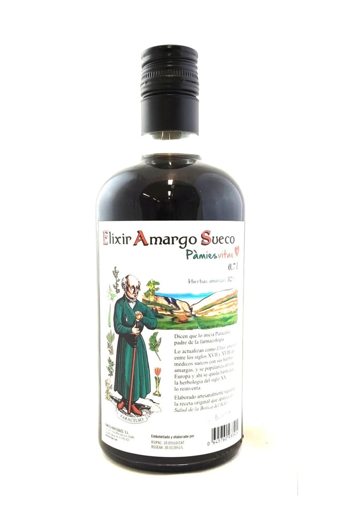HERBES AMARG SUEC MARIA TREBEN 700ml PAMIES VITAE