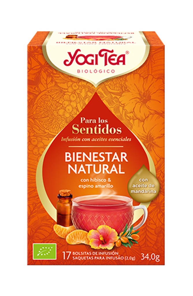 YOGI TEA SENTITS BENESTAR NATURAL 34g