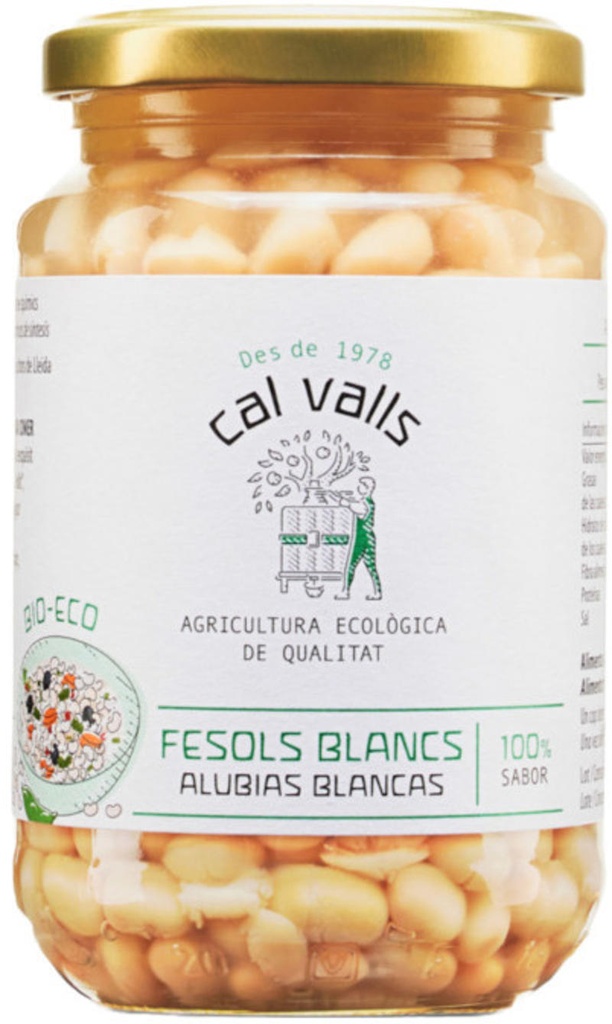 FESOLS CUITS BLANCS 350gr  CAL VALLS