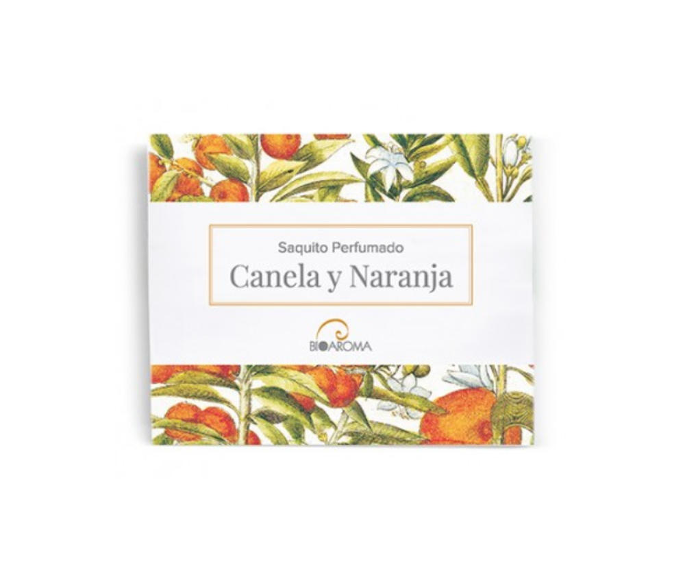SAQUET PERFUMAT CANYELLA I TARONJA 12,5gr BIO AROMA