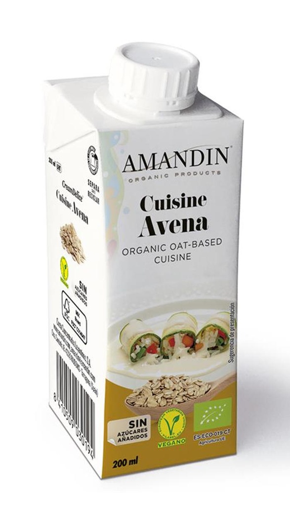 CREMA CUINAR DE CIVADA ECO 200ml AMANDIN