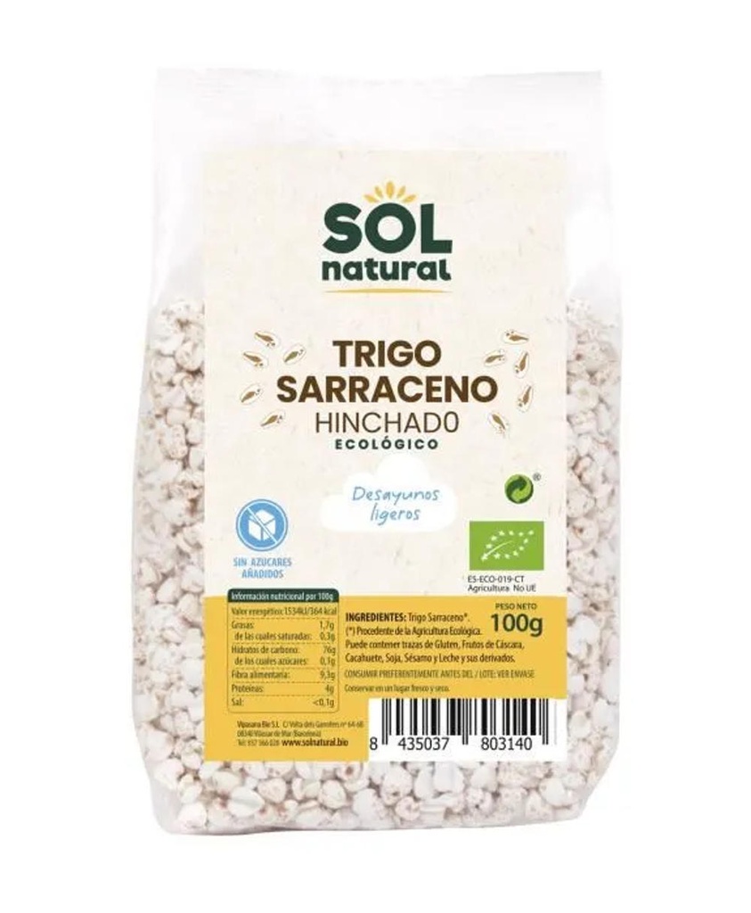 FAJOL INFLAT ESMORZAR 100gr SOL NATURAL