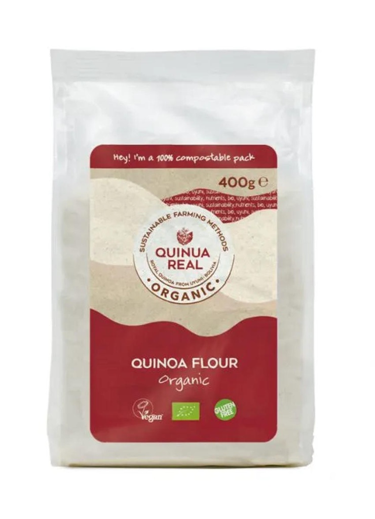 FARINA DE QUINOA REAL BIO GLUTEN FREE 400GR