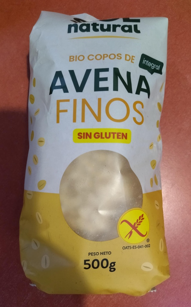 FLOCS DE CIVADA FINS 500gr SENSE GLUTEN SOLNATURAL