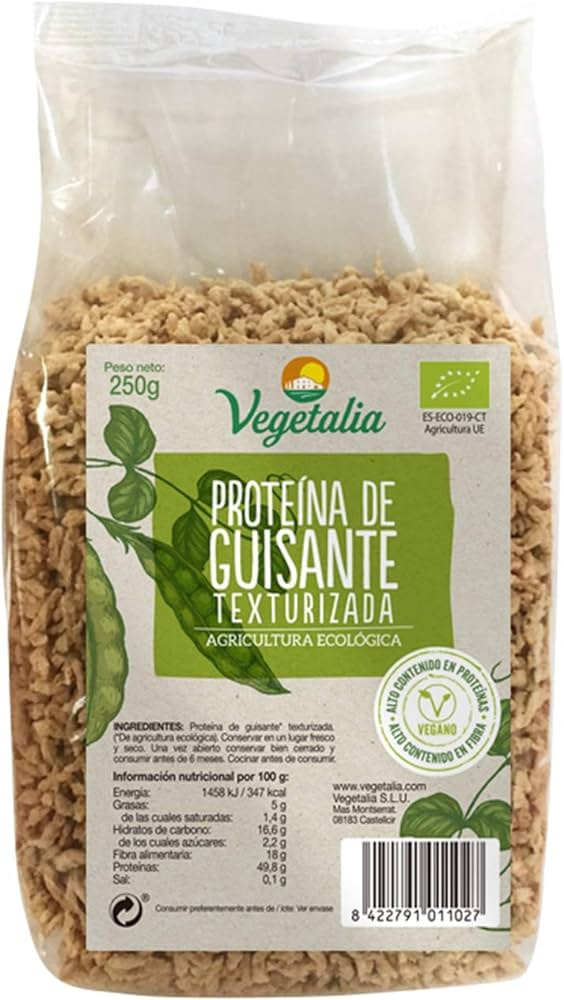 PROTEINA DE PESOL TEXTURITZADA 250gr VEGETALIA