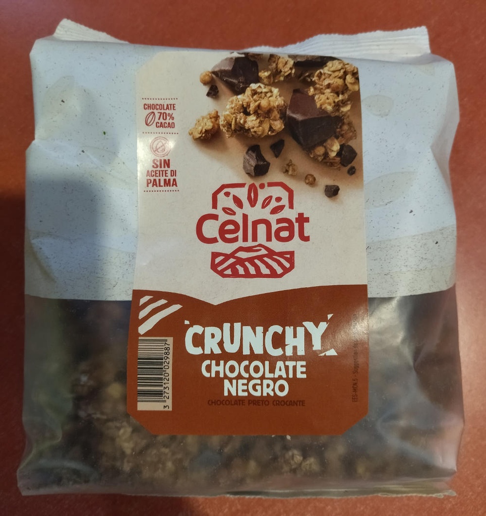 CRUNCHY XOCOLATA NEGRA  500g CELNAT