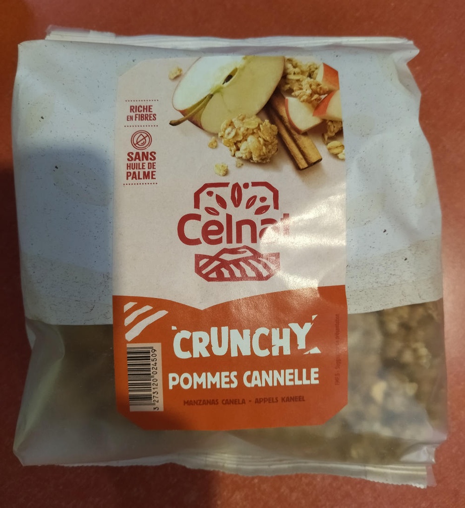 KRUNCHY POMA CANYELLA 500g CELNAT