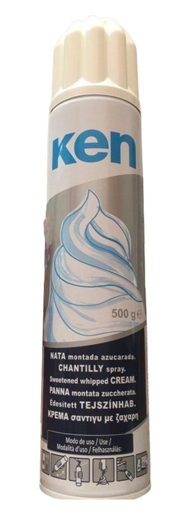 NATA MONTADA ENSUCRADA 500g KEN