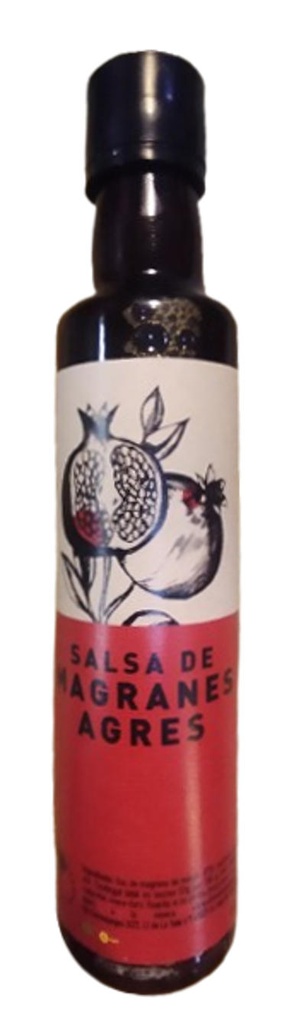 SALSA DE MAGRANES AGRES 250ml CORREMARGES