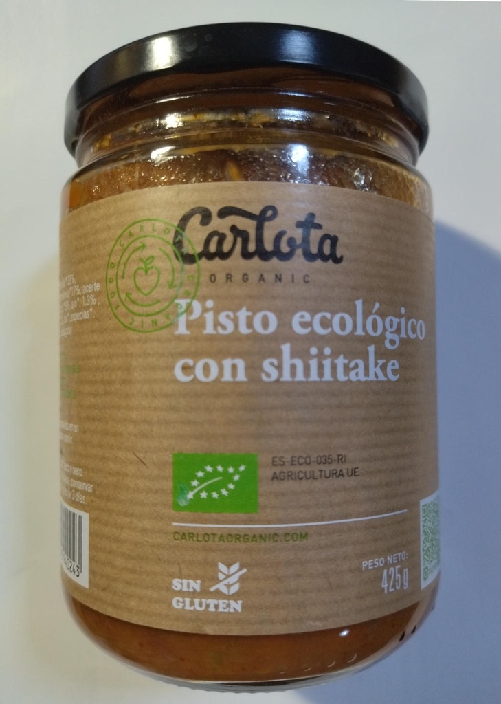 SAMFAINA ECO AMB SHIITAKE 425g CARLOTA