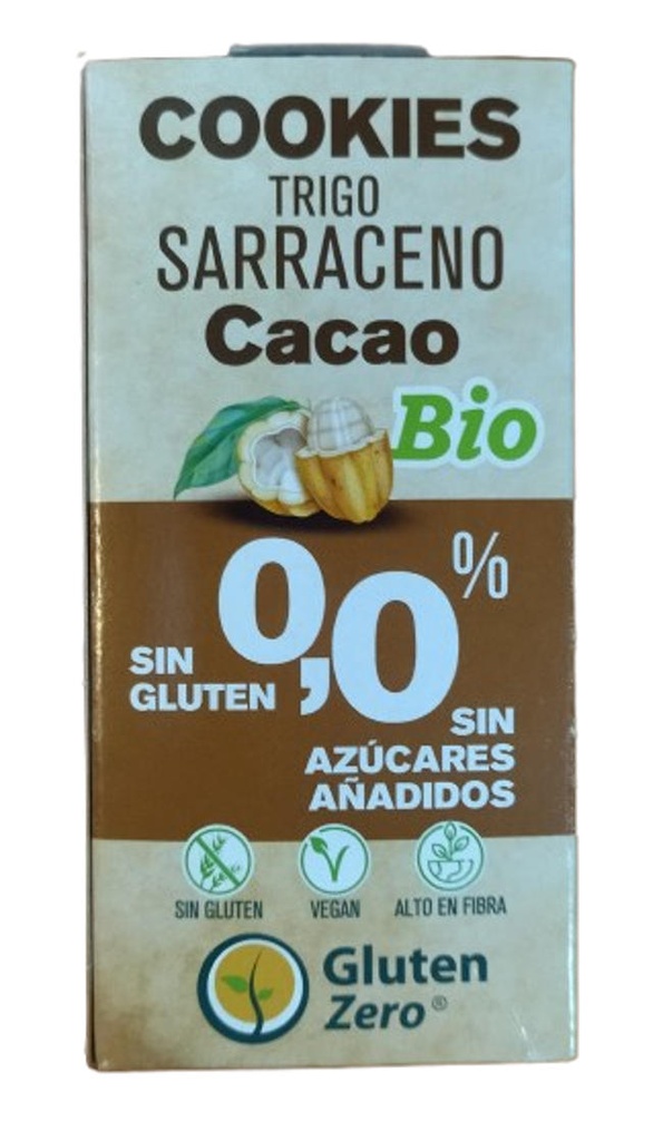 COOKIES DE FAJOL I CACAU S/G 100g GLUTEN ZERO