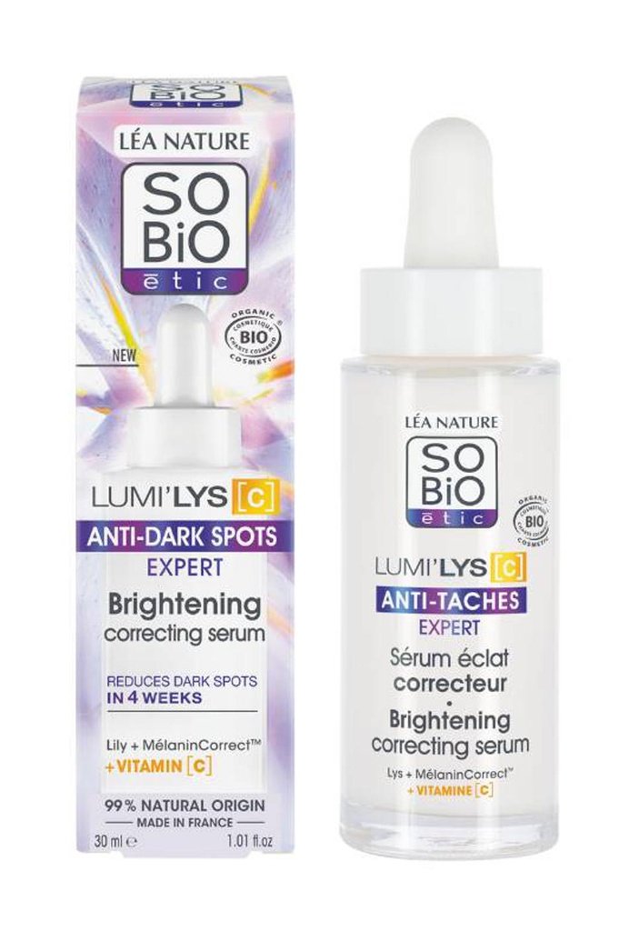 SERUM ILUMINADOR LUMI'LYS (C) ELIMINA TAQUES 30ml SOBIO