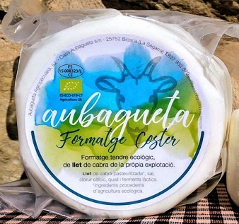 FORMATGE CABRA TENDRE COSTER  AUBAGUETA A PES