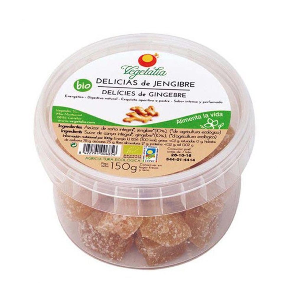 DELÍCIES DE GINGEBRE 150g VEGETALIA