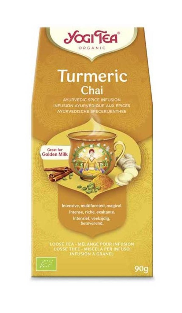 YOGI TEA CÚRCUMA CHAI 90gr