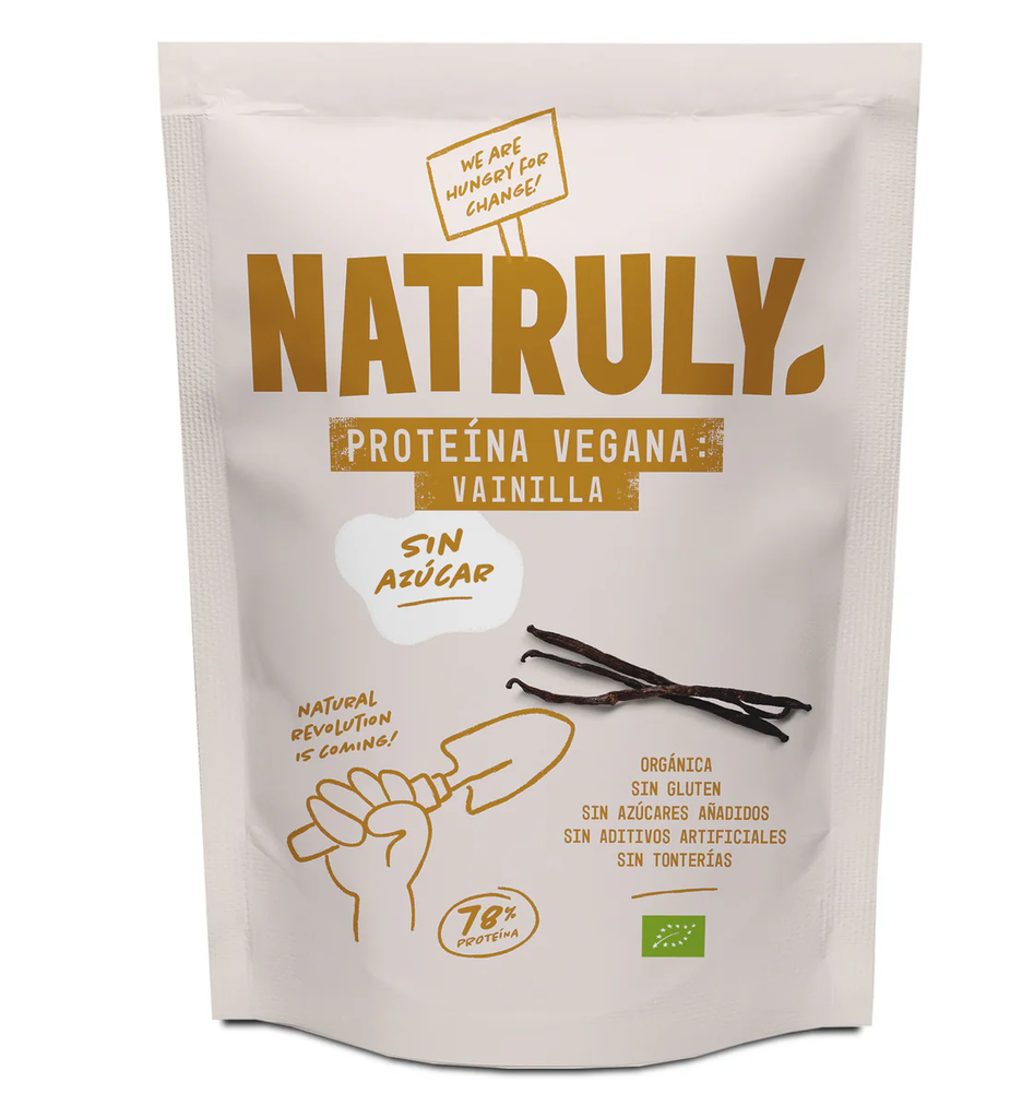 PROTEÏNA VEGANA VAINILLA 350gr NATRULY