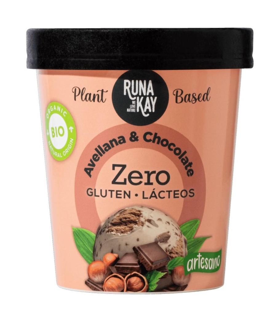 GELAT D'AVELLANA I XOCOLATA ECO 130ml RUNAKAY